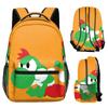 Mochila Escolar Transfronteiriça Jogo do Dinossauro Pequeno Novo Modelo 2023 Mochila para Aluno do Ensino Fundamental Bolsa de Ombro Duplo