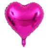 Balão de alumínio de amor de 18 polegadas decoração de casamento Dia dos Namorados Dia de Ano Novo balão layout de quarto de casamento balão de folha de alumínio em forma de coração