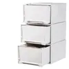 Caixa de Armazenamento Gaveta-Tipo Armário de Armazenamento Grande Capacidade Organizador de Armazenamento Doméstico Roupas Brinquedos Caixa de Armazenamento de Plástico Atacado