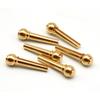 Clavijas de Cuerda de Guitarra Latón Fingerstyle Folk Guitarra Acústica Cono Sólido Guitarra Postes de Cuerda de Latón Sustain Extendido Paquete de 6