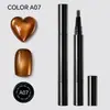 Esmalte de Uñas Gel para Ojos de Gato Brillo Cruzado Bolígrafo de Gel Bolígrafo Magnético Construcción Todo en Uno Bolígrafo de Gel para Ojos de Gato Perezoso Esmalte de Uñas Gel Seis en Uno Uso Especial
