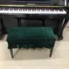Funda de Tela de Terciopelo para Banco de Piano Cubierta Protectora a Prueba de Polvo para Piano Funda Larga para Banco Cubierta para Taburete de Maquillaje