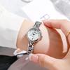 Estilo coreano simples feminino Artístico All-Match Mori Style Ins Style Metal Bracelet Elegante Estudante Elegante Relógio de Quartzo