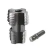 Ferramenta de Reparo para Rosquear Tubos de Água, Adequada para Furadeiras Elétricas de 1/2 Polegada e 3/4 Polegada, Sextavada, para Rosquear Tubos PPR, Ferramentas de Encanamento