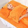 Toalha de Salão de Beleza, Toalha de Cama, Lençol para Cama de Massagem de Fisioterapia, Toalha de Banho Extra Grossa com Orifícios, Velcro Absorvente, Envoltório de Cabeça Saia de Banho