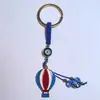 Colgante de Serie Ojo de Diablo Transfronterizo Europeo y Americano Colgante de Llavero de Joyería de Animales Ojo de Hueso con Goteo de Aceite Accesorios de Aleación para Mujeres