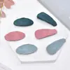 Pinza para el pelo coreana ins Otoño e Invierno Nueva Pinza para el pelo Niña Pana Esponjosa Pinza BB Pinza Lateral Geométrica Retro Accesorios para el Cabello