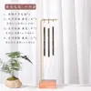 Suporte de Caneta de Latão Porta-Canetas Porta-Pincéis Bambu Phoebe Porta-Canetas Multifuncional Cabide Montanha Novo Estilo Chinês Simples Criativo Início