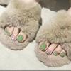J52-Wearing Toenail Patch Acabado Net Red Nail Patch Novo Flash Green Fake Nail Patch Atacado