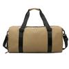 Bolsa de viaje de gran capacidad, maleta con ruedas portátil, película de cuero, tela Oxford, separación húmedo y seco, bolsa deportiva para fitness, bolsa de equipaje para corta distancia