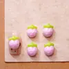 Joyas de Arte para Uñas de Dibujos Animados de Fresas de Verano Accesorios de Uñas de Frutas Artificiales Pegamento en Crema Accesorios para Fundas de Teléfono Móvil Horquillas