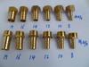 Bico de pagoda de cobre com dentes internos e externos de 4 pontos saída de ar tubo de ar/tubo de água/conector de gás tubo de couro conector de fio interno e externo