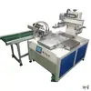 Máquina automática de serigrafía plana herramienta de serigrafía de superficie plana para vasos de plástico mesa de serigrafía semiautomática