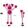 Brinquedo de Pelúcia para Cachorro com Voz Molar Resistente a Mordidas Aliviando Sonolência Companheiro Cão Pequeno Teddy Golden Retriever Suprimentos para Animais de Estimação