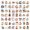 Pacote de Adesivos de Porquinho-da-Índia Novo Transfronteiriço com 56 Peças, Adesivos Criativos Fofos de Desenho Animado para Decoração de Diário