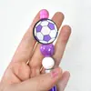 Accesorios para Bolígrafos Serie Deportiva de Dibujos Animados Bolas Accesorios con Cuentas DIY Bolígrafo de Goma Blanda Cuentas de Cristal Hechas a Mano