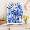 Pintura al Óleo Digital DIY Pintura al Óleo Hecha a Mano Colorear Regalo de Cumpleaños Exquisita Pintura Acrílica Decorativa Pintada a Mano Puesto Mayorista