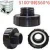Conector de Válvula para Barril Tonel de 1000L Accesorios para Barriles Químicos IBC Tubo de Desvío Conector de Manguera de Descarga Interfaz de Plástico para Barril Tonel
