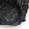 Moda Europea y Americana Múltiples Lazos Cadena de Clavícula Titanio Acero para Mujeres, Moda de Nicho de Lujo Ligero, Cadena Versátil Transfronteriza para Clavícula