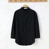 Camisa de lino de manga corta para hombre, nueva camisa de verano holgada, fina, transpirable, de algodón y lino de color liso, blanca, de manga corta.