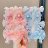 Accesorios para el cabello para niñas, banda de goma para el cabello, horquilla, traje de estilo coreano, banda de goma para el cabello de celebridades de Internet, linda banda para el cabello de princesa, tocado