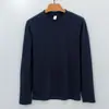 Lujo ligero y cálido, camiseta genuina DeRong de cuello semi-alto para hombre, camiseta interior térmica, color liso, sin arrugas, camiseta de manga larga con forro polar para otoño e invierno para hombre