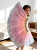 Saias para Meninas, Saias Curtas Infantis de Primavera e Outono, Saias de Gaze, Saias de Tela para Bebês Meninas, Saias para Meninas Pequenas, Saias Plissadas para Crianças Maiores