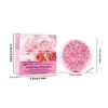 Barra de Champú Limpiadora de Rosa Barra de Champú Hidratante para Cabello Seco Limpia e Hidrata el Cuero Cabelludo