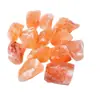 Decoración Moderna Personalizada Cristal de Sal Cristal de Sal Naranja Piedra Cruda Piedra Difusora Piedra Desmagnetizante Adorno Paisaje Acuario Materia Prima