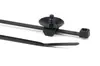 Abraçadeiras de Cabo Fixas de Duas Peças para Cabeça Tipo Árvore de Natal 156-00338 T18Rft3-Pa66Hsuv-Bk