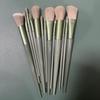 13 Conjunto de pincéis de maquiagem de secagem rápida Conjunto de pincéis de pó solto de cerdas macias para sombra e blush Conjunto portátil para iniciantes Fabricante de pincéis Atacado