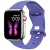 Adecuado para correa de silicona para Apple Watch, hebilla de mariposa, correa deportiva para Apple Watch de 1ª a 9ª generación, correa de muñeca para iWatch