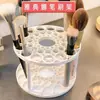 Caixa de Armazenamento de Pincéis de Maquiagem de Alto Acabamento Porta-Canetas Organizador de Cosméticos de Mesa Item Clássico Bom para Dormitório