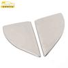 Adequado para Roewe RX5 patch do triângulo frontal RX5 aço inoxidável painel decorativo do triângulo interno do console central patch peças automotivas