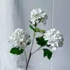 Flores Artificiales para Bodas, Hortensia al por Mayor, Hortensia de Madera Impresa en 3D Transfronteriza, Decoración de Escena, Flores Falsas para Bodas, Flores Artificiales