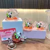Cadena de Teléfono con Cuentas de Panda de Cristal Llavero Cordón para Teléfono Llavero Exquisito Colgante para Mochila de Niñas Pequeño Regalo