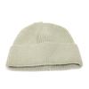 Gorro de lana para mujer otoño e invierno simple color sólido cálido rizado grueso de punto para el frío para hombre sombrero de punto transfronterizo al por mayor