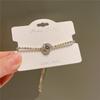 Pulsera de moda estilo Dongdaemun estilo ins coreano OL circón 2023 nicho cordón cuerda de mano pulsera estilo red roja