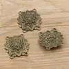 68 Accesorios de conexión para joyería DIY de aleación conector poroso de bronce antiguo amuleto retro colgante hecho a mano