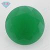 Huagang Gema Redonda Jade Transparente Verde Base de Arena de Vidrio Piedra en Bruto Jade Malayo Vidrio Anillos de Vidrio Verde Abuela