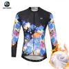 Ropa de Ciclismo de Otoño Xingheng para Mujer Nueva Ropa de Ciclismo Transpirable y Pantalones Ropa de Ciclismo Estampada Tops Largos