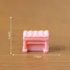 Piano y guitarra en miniatura, modelos realistas de instrumentos musicales para casas de muñecas, accesorios de decoración DIY, pequeños adornos de escritorio
