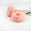 Diretamente do Fabricante: Elásticos de Cabelo Coloridos Feitos à Mão de Alta Elasticidade Que Não Danificam o Cabelo, Faixas de Cabelo com Fitas Estilo Coreano para Outono e Inverno, Acessórios de Cabelo de Pele Sintética