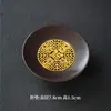 Conjunto de Porta-Copos de Baquelite Pad Isolante para Cerimônia do Chá Porta-Copos para Escritório Acessórios para Conjunto de Chá Kung Fu Bandeja de Chá Doméstica Antiderrapante Antiqueimaduras