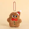 Lindos Colgantes Pequeños de Peluche Serie Navideña Pequeños Regalos Navideños Colgantes para Mochila Colgantes para Llavero Llaveros