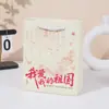 Bolsas de Cartón Blanco para Empaque de Fabricante, Bolsas de Papel Listas, Serie Estilo Chino, Bolsas Blancas de Cartón Festivas para Dulces de Halloween