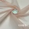 En Stock 1515 Tela de Organza Imitación Seda, Suave y Sedosa, Forro Mate, Bordado de Encaje, Tela Lolita