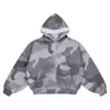 Sudadera con Capucha y Cremallera Doble Cara Estilo Ins Camuflaje Y2K Harajuku Retro Transfronteriza Europea y Americana Otoño e Invierno Nueva Sudadera con Capucha