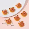 Accesorios para joyería DIY, colgantes de resina, aretes, llaveros, accesorios con cuentas, pulseras de dibujos animados, accesorios para cadena de teléfono