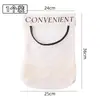 Organizador de Almacenamiento para Bolsas de Basura de Cocina, Bolsa de Almacenamiento de Gran Capacidad Montada en la Pared para Bolsas de Plástico, Bolsa de Malla con Cinta Mágica